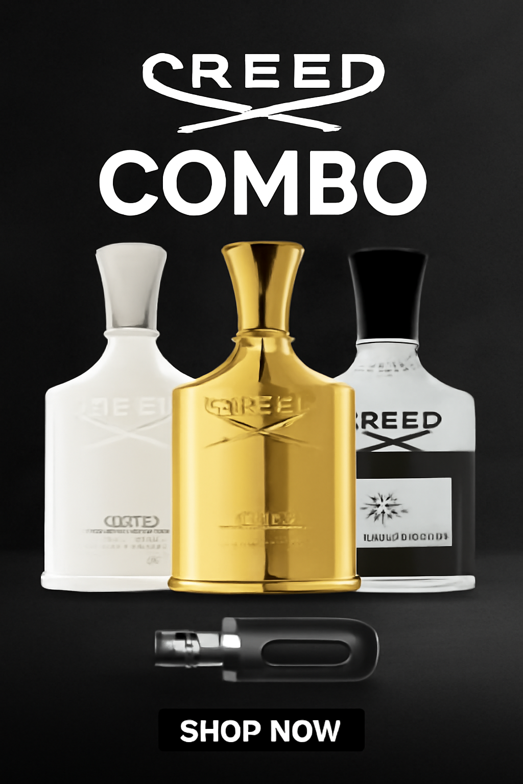 COMBO 3x CREED RESPECTO!! AVENTUS + SILVER MOUNTAIN + MILLESIME IMPERIAL