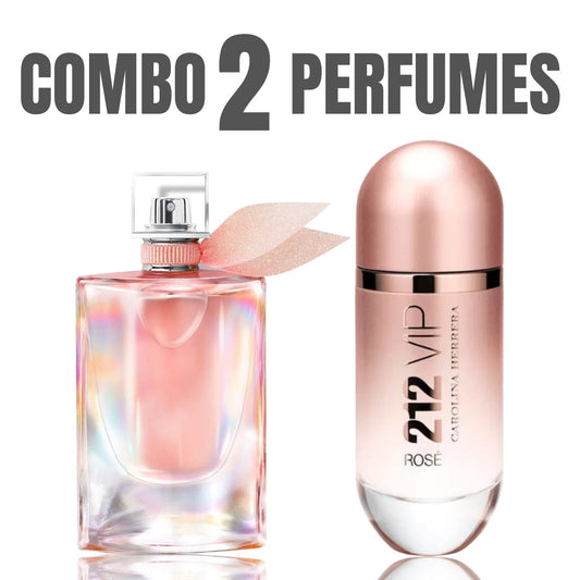 (Liquidación) - La Vie est Belle & 212 VIP Rosé (100ml cada uno)
