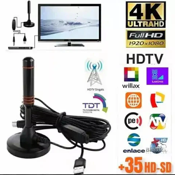 SignalBoost™ │ATENA DIGITAL HDTV 4K + COMBO Boost GRATIS (Funciona en todos los TV)