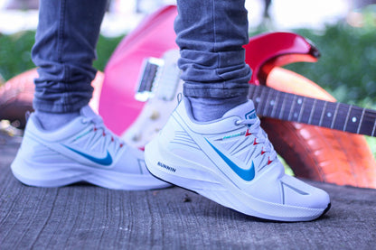 NIKE ZOOM - BLANCO AZUL Y BLANCO NEGRO